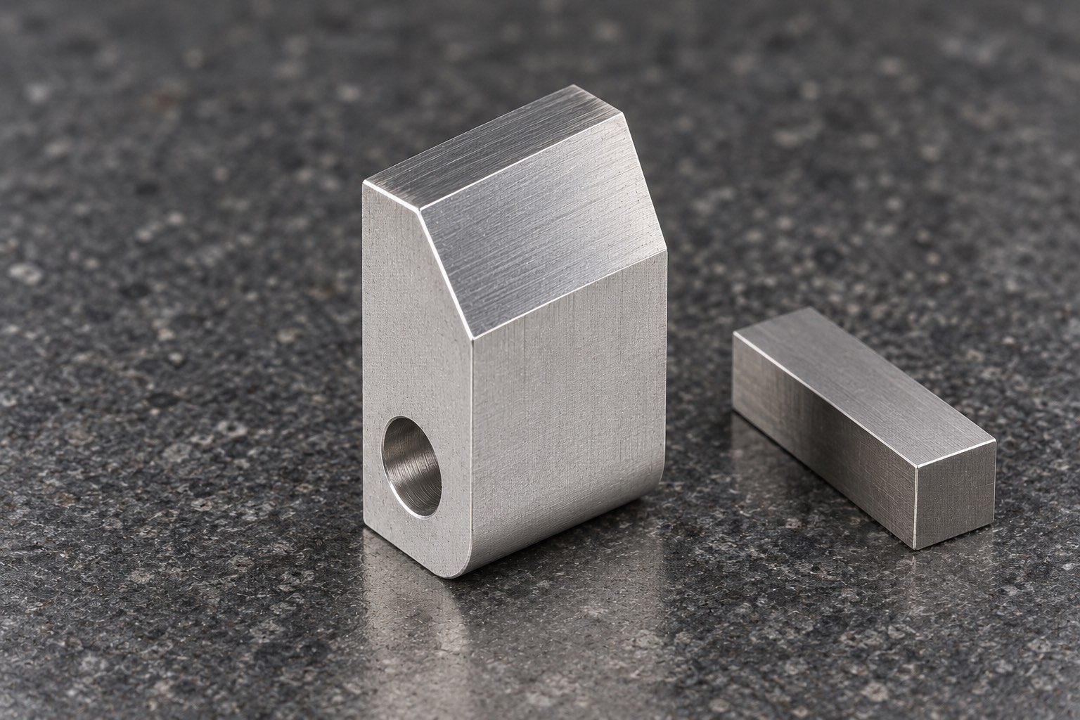 无锡斜顶单孔块图纸分析：小件装夹与孔口修边的4项注意事项 示意图3